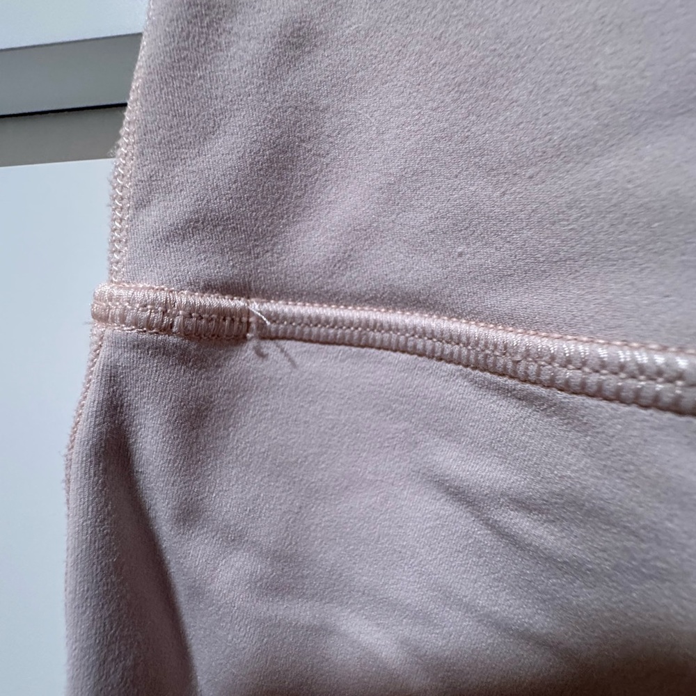 lululemon High-Waisted Cream Leggings - Picture 8 of 8
